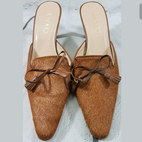 Lauren Ralph Lauren Cornelia Heel Shoes Size 7.5B - Picture 6 of 8